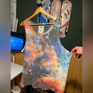 On The Byas Nebula Print Tank Top - Multicolor Xl